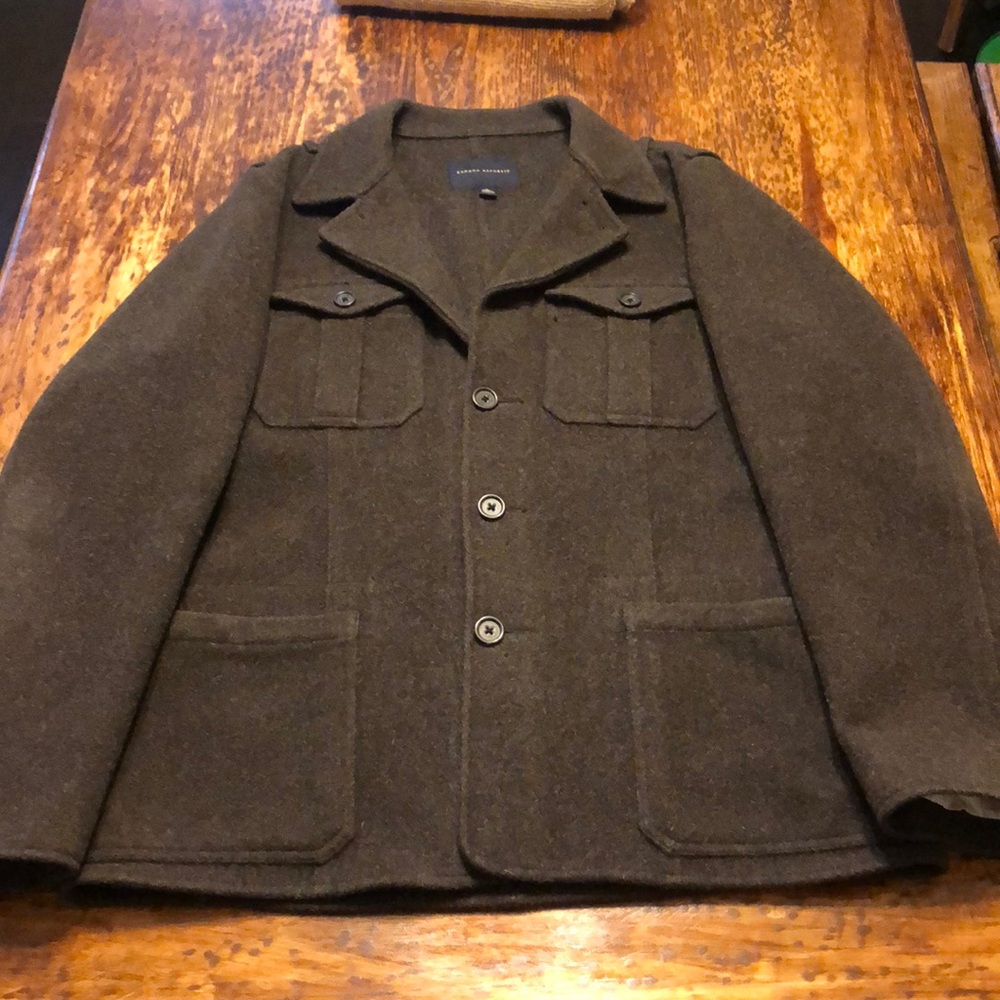 Banana Republic Winter Wool Jacket Brown